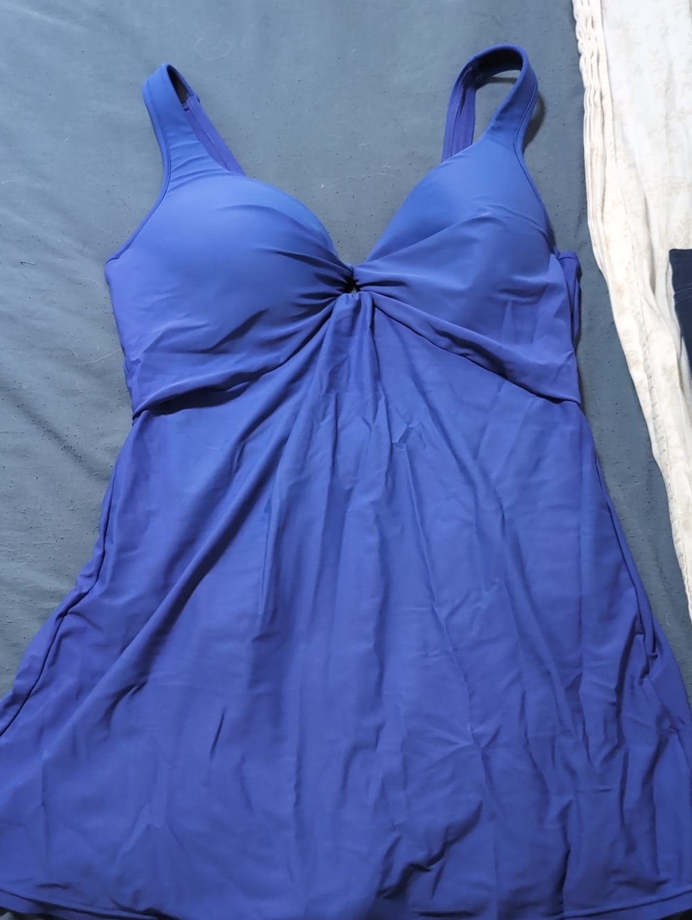 Shore Shapes Women’s Ruched Front Swimdress - Royal Blue